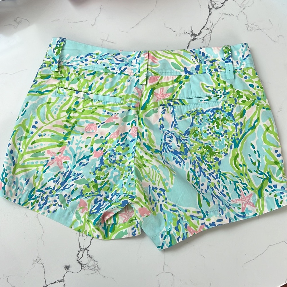 Lily Pulitzer Callahan Shorts Womens Size 2 - Picture 2 of 3